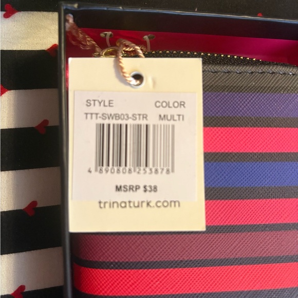 Trina Turk Multicolor Striped Wallet New with Tags!❤️ - Picture 7 of 8